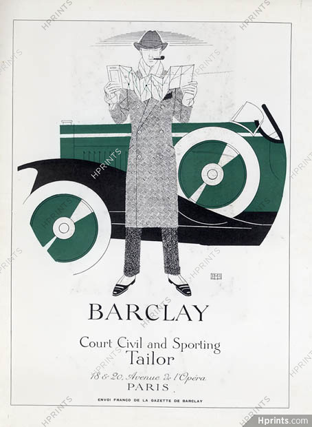 Barclay (Couture) 1926 Tailor
