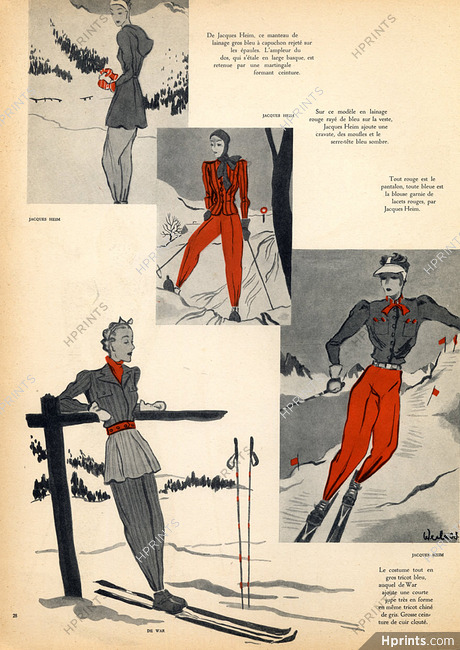 Jacques Heim 1938 Winter Sport