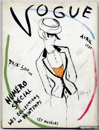 Vogue Paris 1950 April Tom Keogh Special Collections
