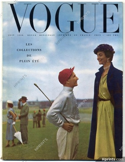 Vogue Paris 1950 June Summer Collections