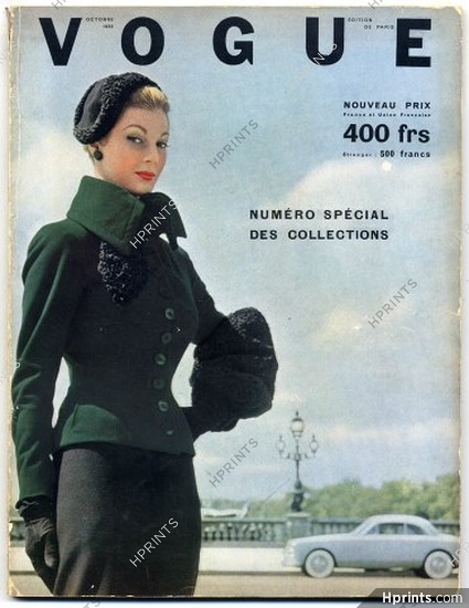 Vogue Paris 1952 October Special Collections Robert Doisneau