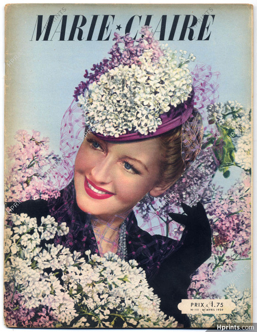 Marie Claire 1939 N°111, 72 pages