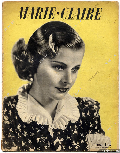 Marie Claire 1939 N°133 Alerte