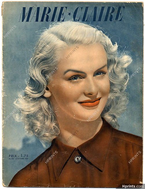 Marie Claire 1939 N°136 Blaise Cendrars