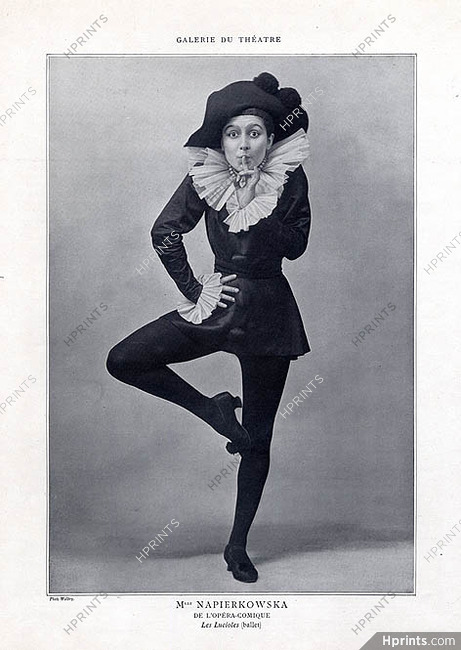 Stacia Napierkowska 1911 "Les Lucioles" Ballet