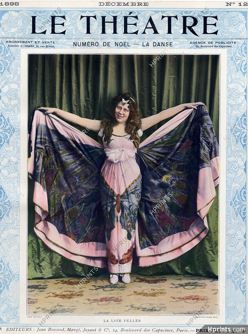 Loïe Fuller 1898 Dancer