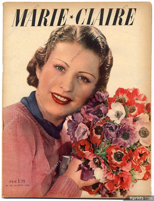 Marie Claire 1938 N°56, 68 pages