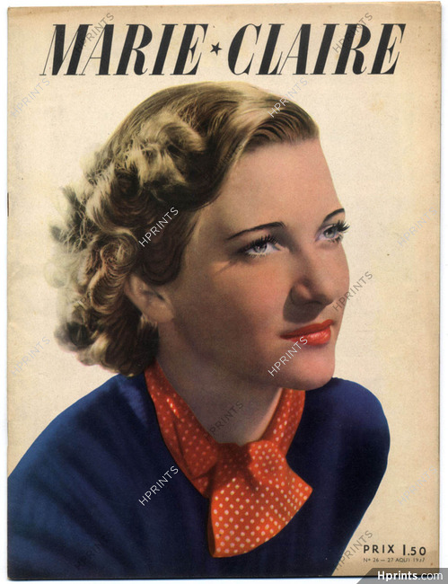 Marie Claire 1937 N°26, 44 pages
