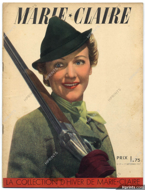 Marie Claire 1937 N°29 René Bouché