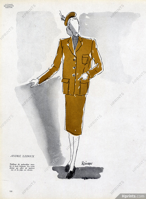 André Ledoux 1946 Sport Fashion, Reinoso