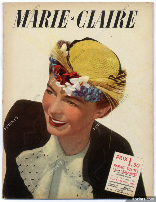 Marie Claire 1937 N°7, 48 pages