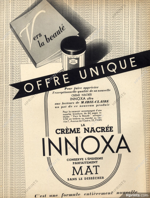 Innoxa (Cosmetics) 1937