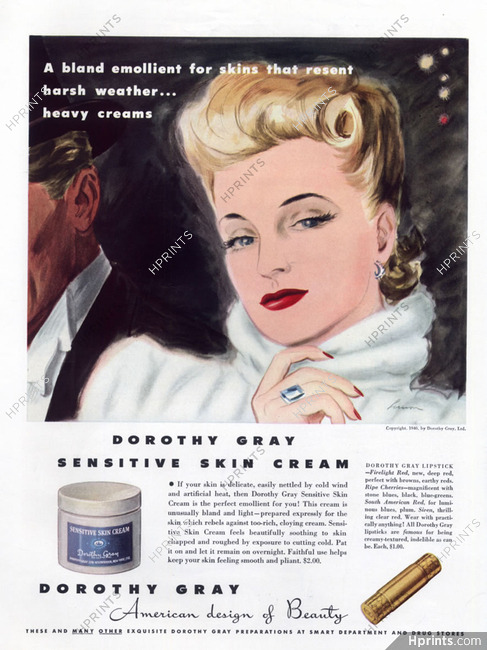 Dorothy Gray (Cosmetics) 1940