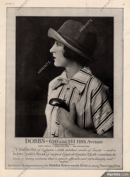 Dobbs 1923 Photo Alfred Cheney Johnston