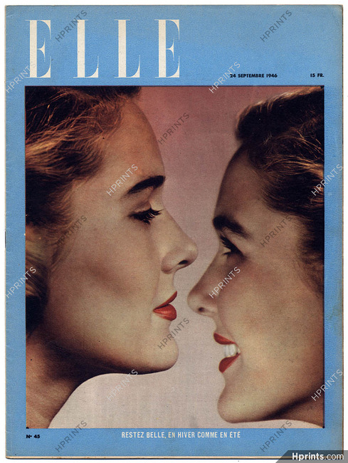 ELLE N°45 du 25 Septembre 1946