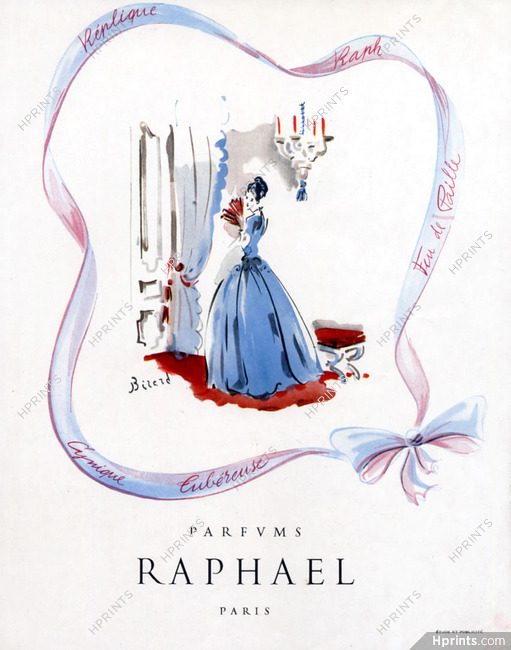 Raphaël (Perfumes) 1947 Christian Berard
