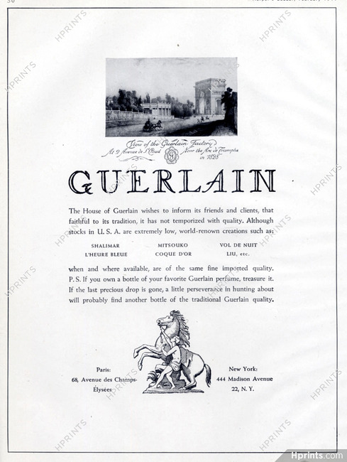 Guerlain (Perfumes) 1944
