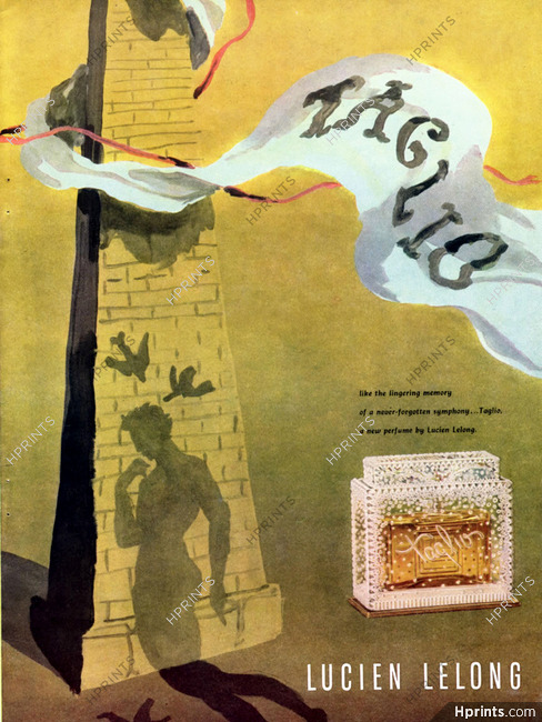 Lucien Lelong (Perfumes) 1945 Taglio