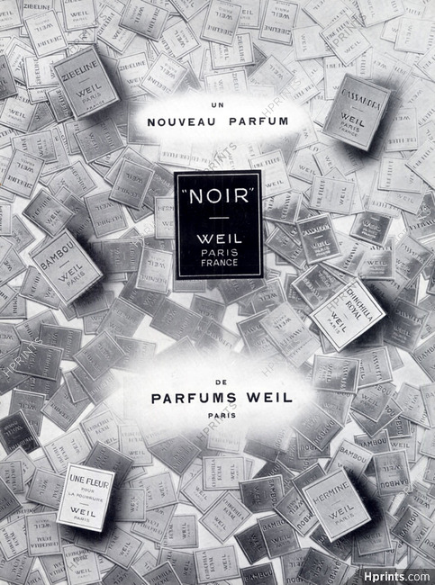 Weil (Perfumes) 1937 Noir