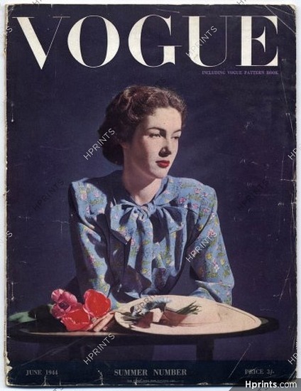 British Vogue June 1944 Summer Number, 92 pages