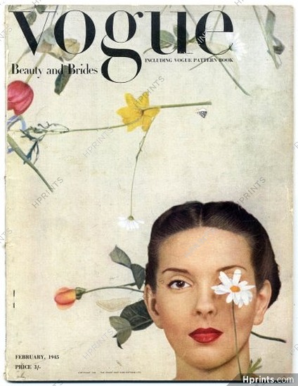 British Vogue February 1945 Beauty and Brides, 92 pages