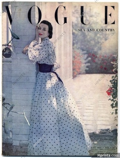 British Vogue July 1948 Sea and Country Cecil Beaton