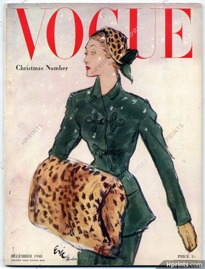Vogue British UK December 1948 Christmas Number, Eric, 120 pages