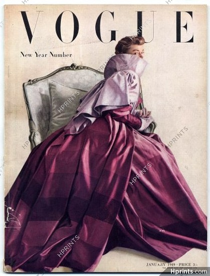 British Vogue January 1949 New Year Number Horst, 96 pages