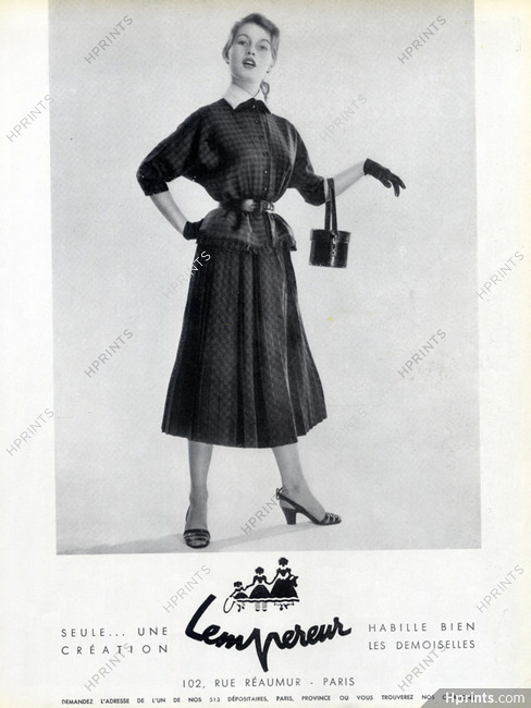 Lempereur (Clothing) 1952 Brigitte Bardot