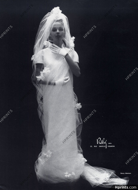 Rébé 1966 Wedding Dress, Harry Meerson