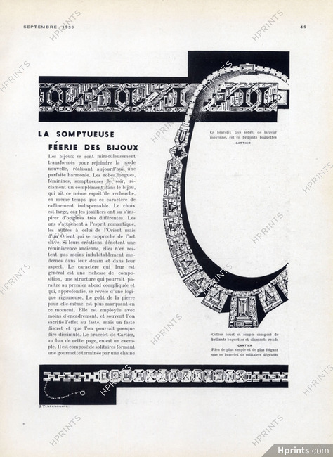 Cartier (High Jewelry) 1930 Tchekhonine