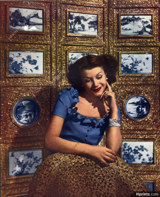Cartier (Jewels) 1944 Lubov Roudenko, Photo Louise Dahl-Wolfe