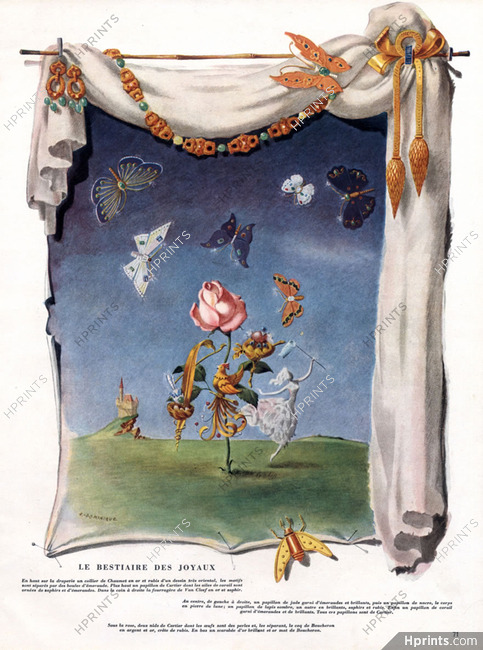 Cartier (Clips Butterfly) 1945 Le Bestiaire des Joyaux, Dominique Fircsa, Chaumet, Boucheron, Van Cleef & Arpels