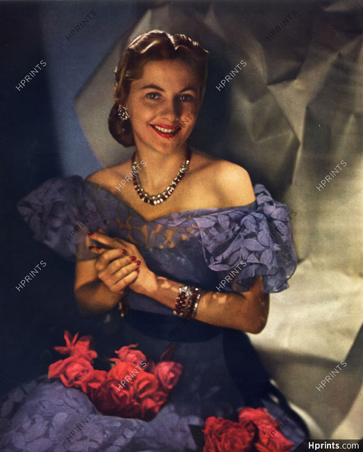 Van Cleef & Arpels 1944 Joan Fontaine, Photo Hoyningen-Huene