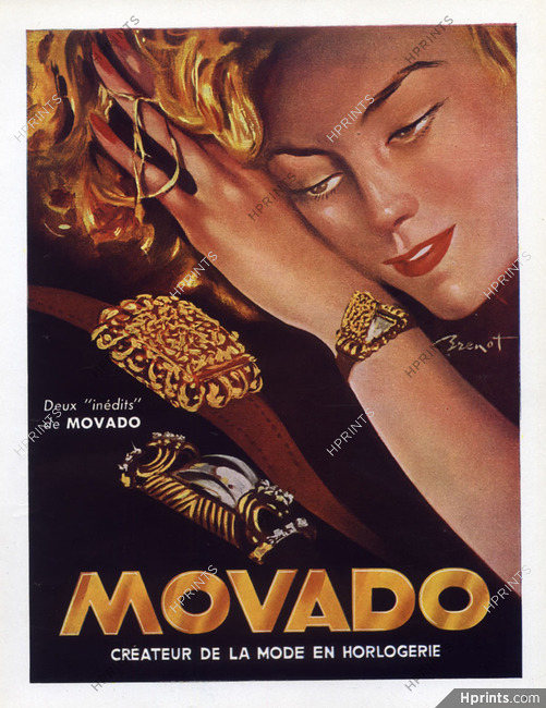 Movado (Watches) 1950 Brénot