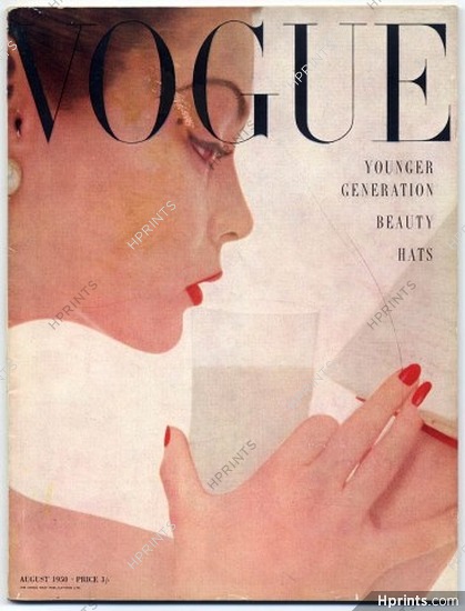British Vogue August 1950 Cecil Beaton Picasso Barcelona, 108 pages