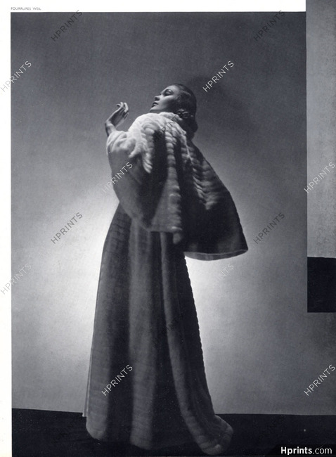 Weil 1938 Ermine Coat, Horst