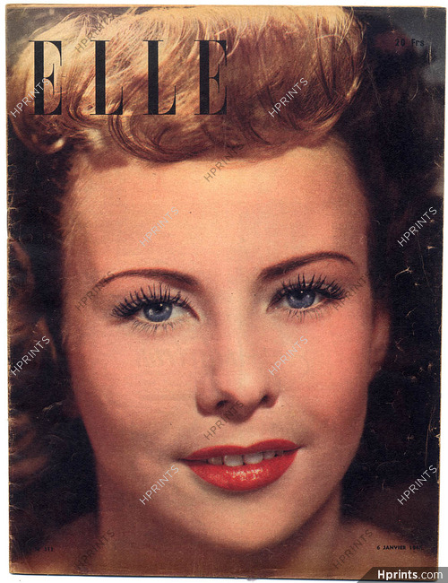 ELLE N°111 du 6 Janvier 1948