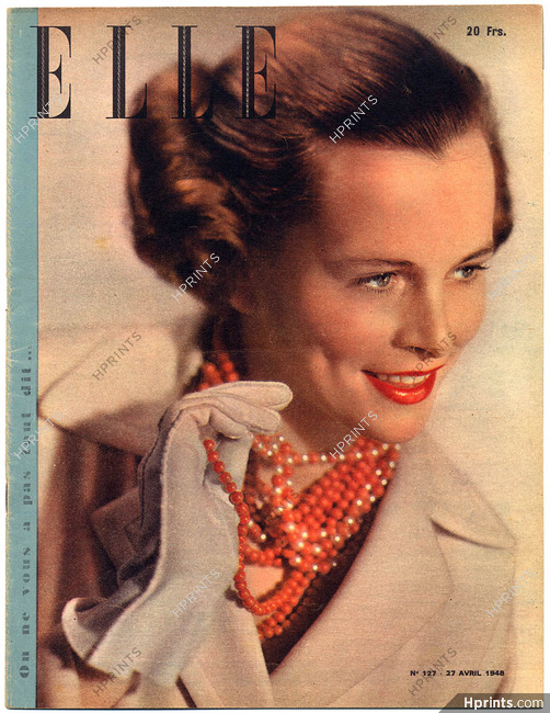 ELLE N°127 du 27 Avril 1948