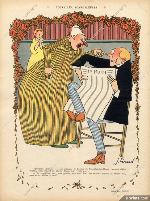 Joseph Hémard 1910 "Nouvelles Scandaleuses"