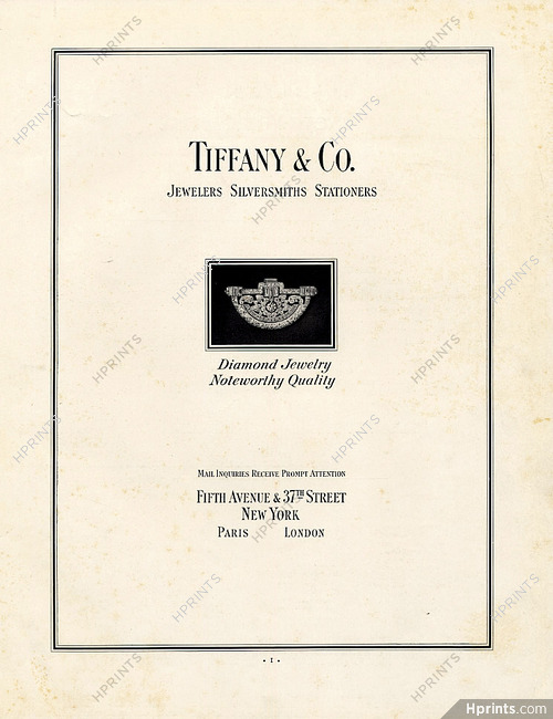 Tiffany & Co. 1932