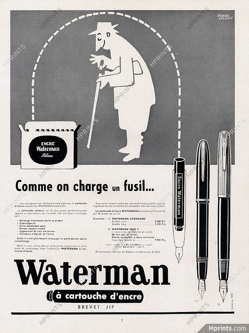 Waterman 1954 Pierre Lacroix