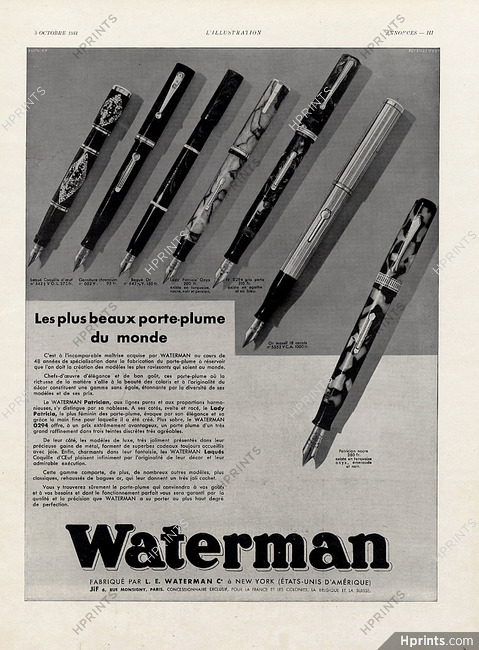 Waterman 1931