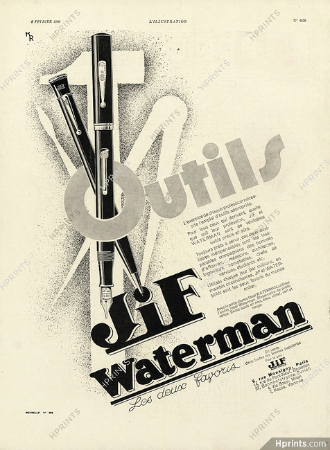 JIF Waterman 1930