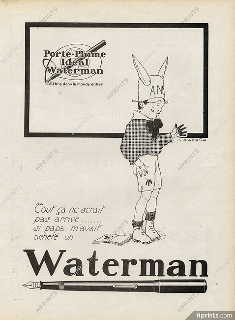 Waterman (Pens) 1920 Armand Rapeno