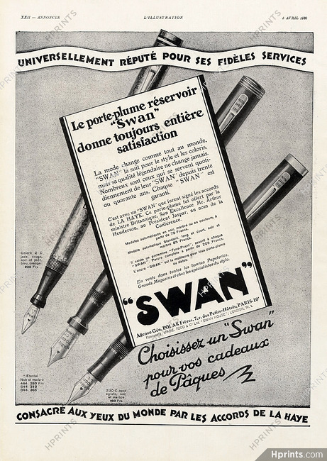 Swan 1930