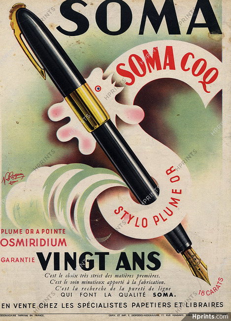 Soma (Pens) 1949 Coq, Robert Roquin