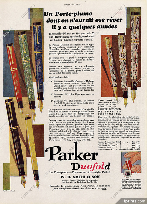 Parker 1929 Duofold