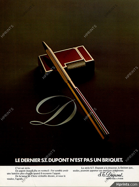 Dupont 1970 Lighter, Pen