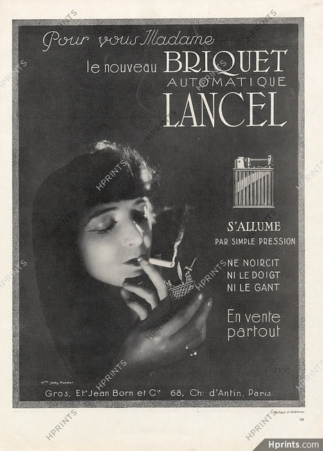 Lancel 1927 Mlle Jacky Monnier, Lighter